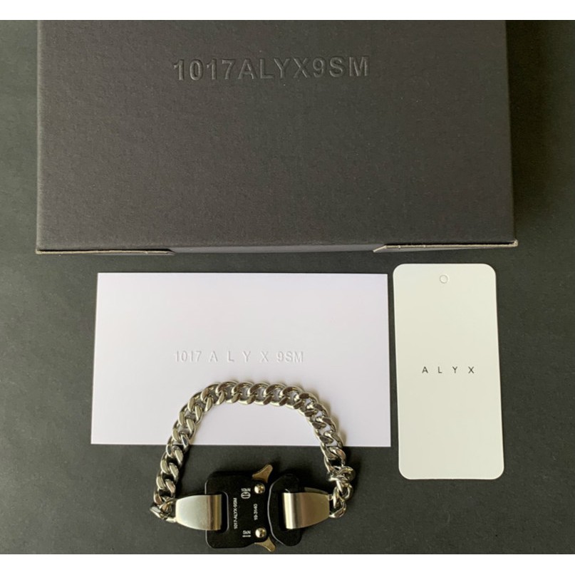 ALYX RIVER LINK BRACELETS Made in Austria Titanium Stainless Steel 1017 ...