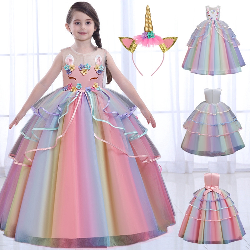 unicorn dress gown