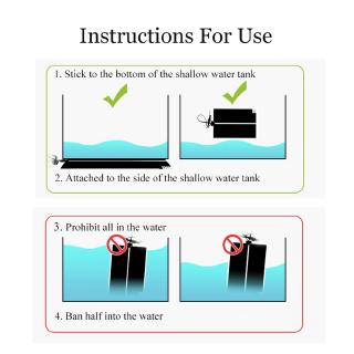 Reptile Heating Pad Kit with LCD Digital Thermometer Aquarium Turtle Heat Mat Adjustable Controller #6