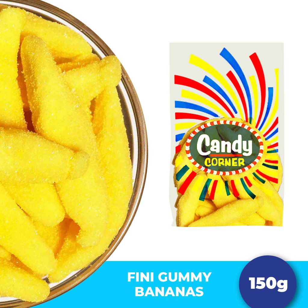 Gummy Bananas Sugar Coated 150g Shopee Philippines