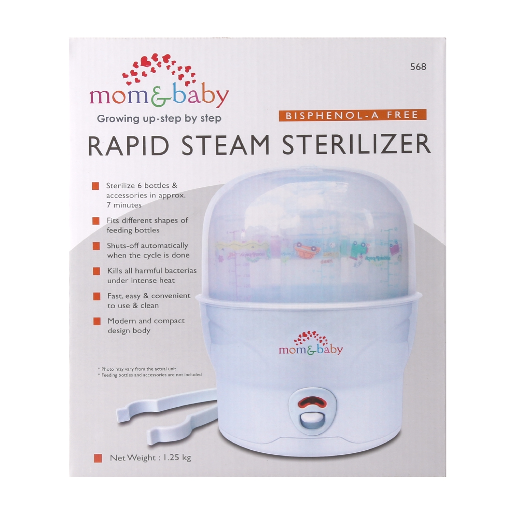 feeding bottle steam sterilizer