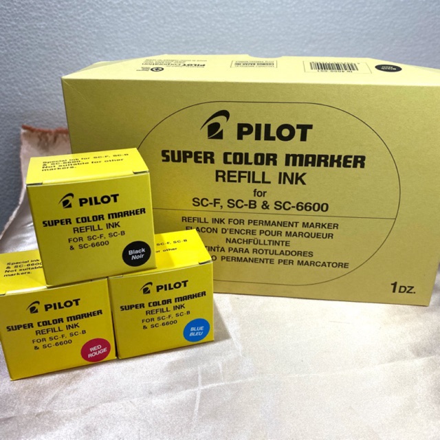 Pilot Super Color Marker Refill Ink Permanent Marker Ink Refill