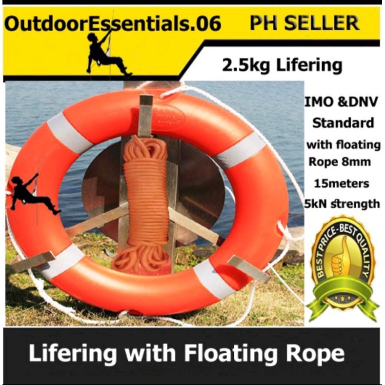 Equipment Lifering Lifebuoy Rescue Buoy Ring Coast Guard Buoy Life ...