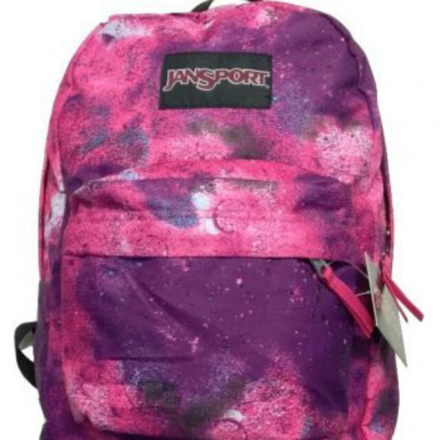 jansport backpack galaxy print