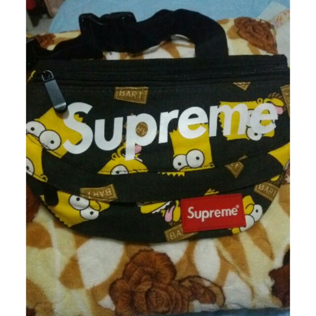 supreme simpsons fanny pack