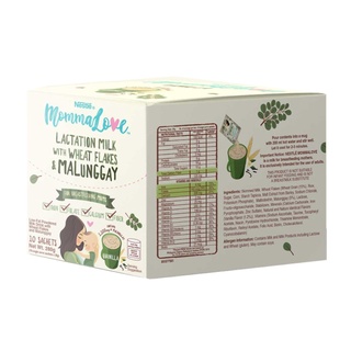 Nestle MommaLove Lactation Milk - Vanilla with Malunggay 28g (2 Boxes) with FREE Sunmum Premium Bre0 #4