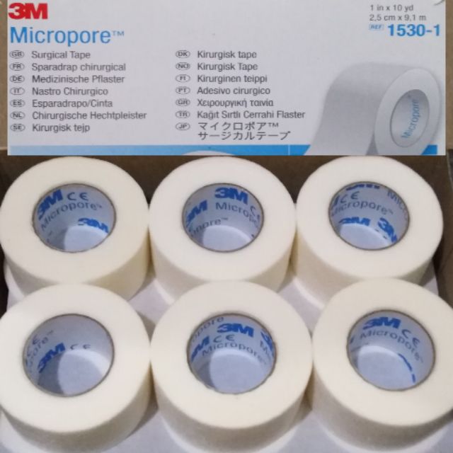 3M Micropore Tape 1 inch x 10 yards SOLD PER PIECE Shopee Philippines