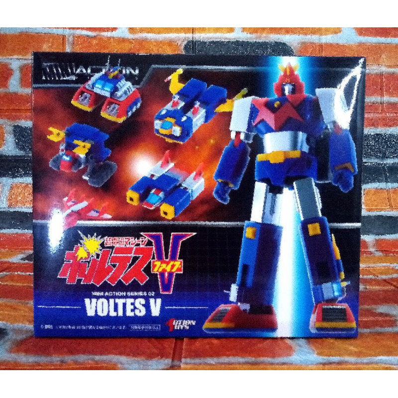 Authentic Action Toys Voltes V Mini 