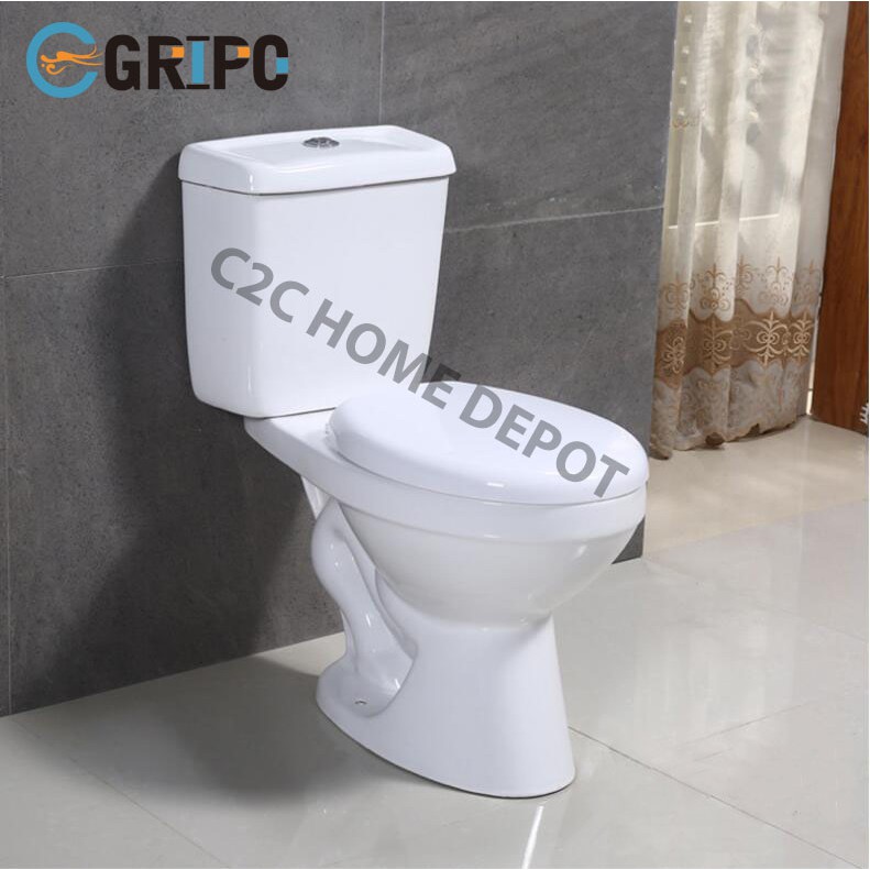 GRIPO High end Grade A 2 piece toilet bowl GP643774E | Shopee Philippines