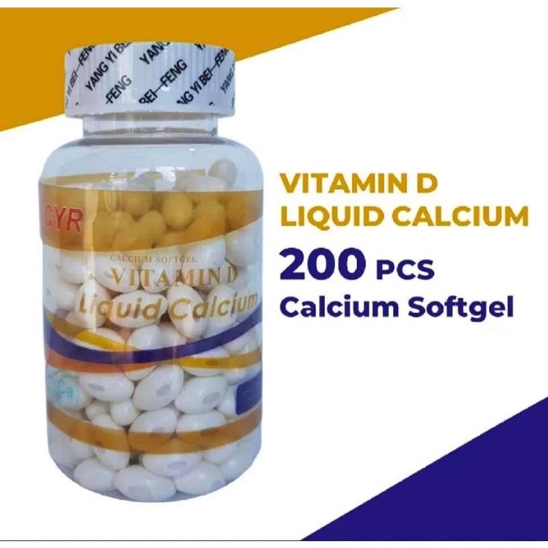 CYR VITAMIN D LIQUID CALCIUM 200 PCS Shopee Philippines