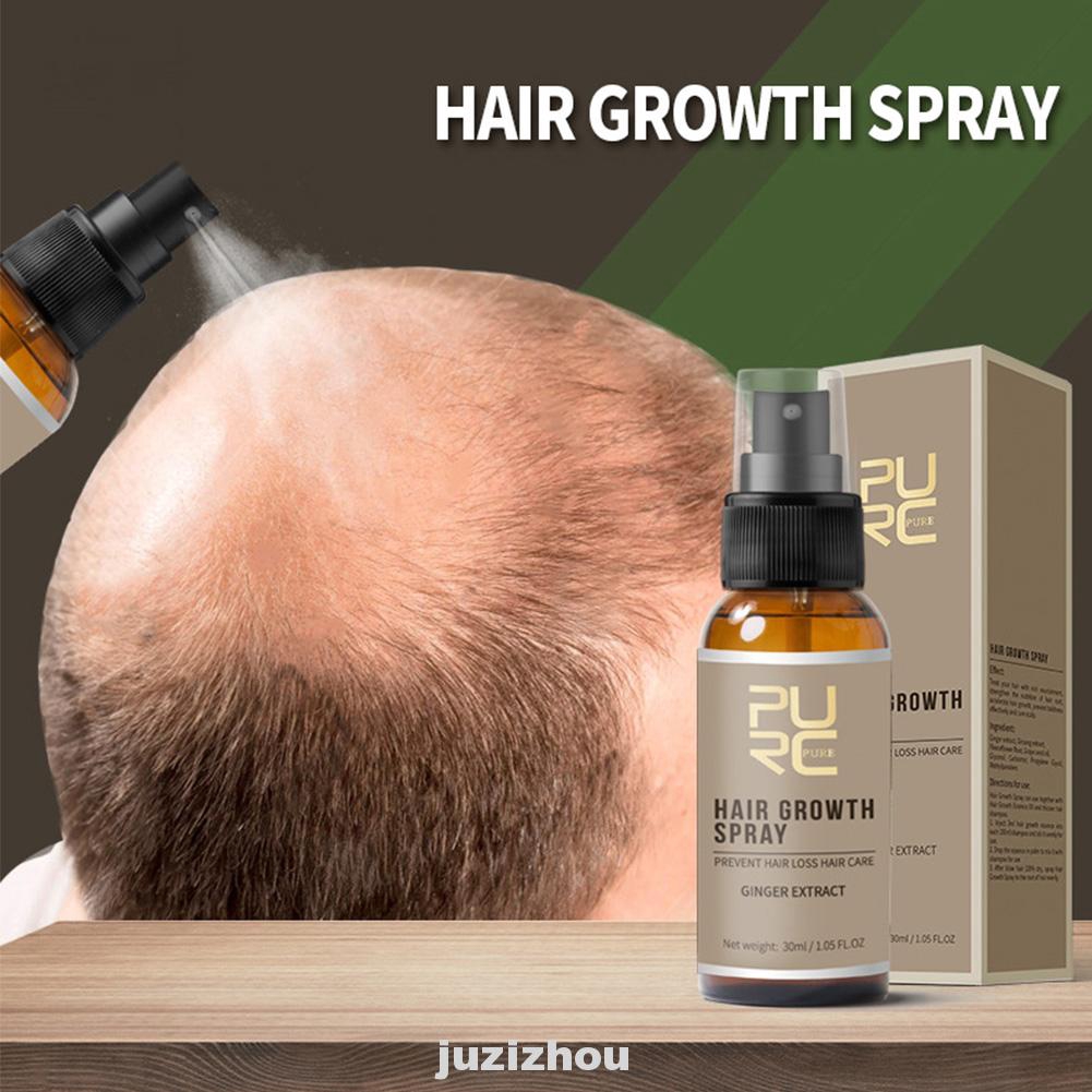 Ginger Extract Scalp Regrow Hair Growth Spray