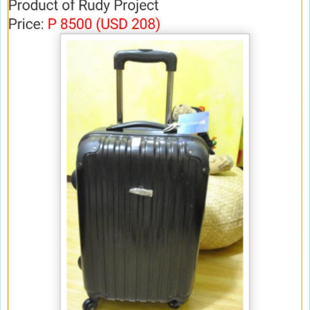 rudy project small luggage