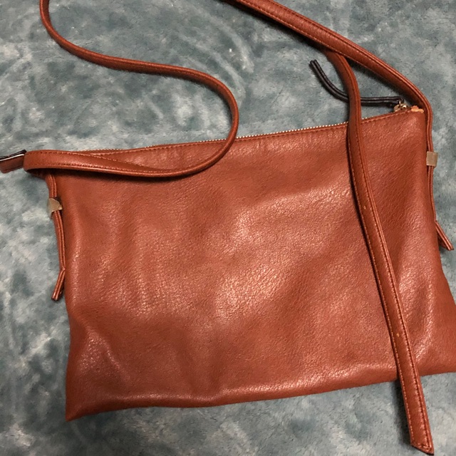 marks and spencer tan leather bag