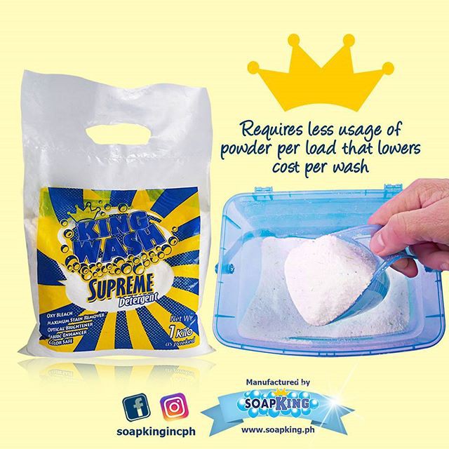 washing powder cost