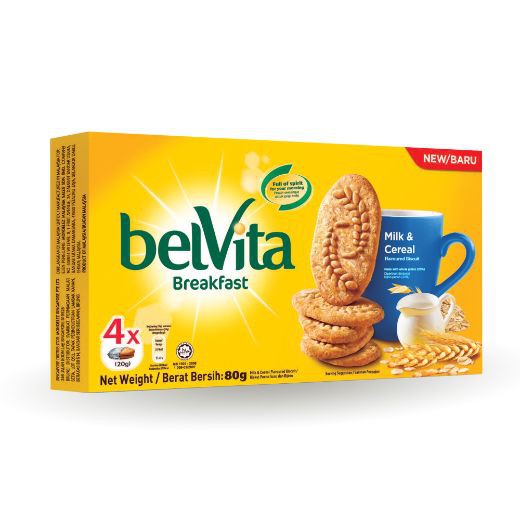 Belvita Breakfast Biscuits Milk & Cereal 80g Shopee Philippines