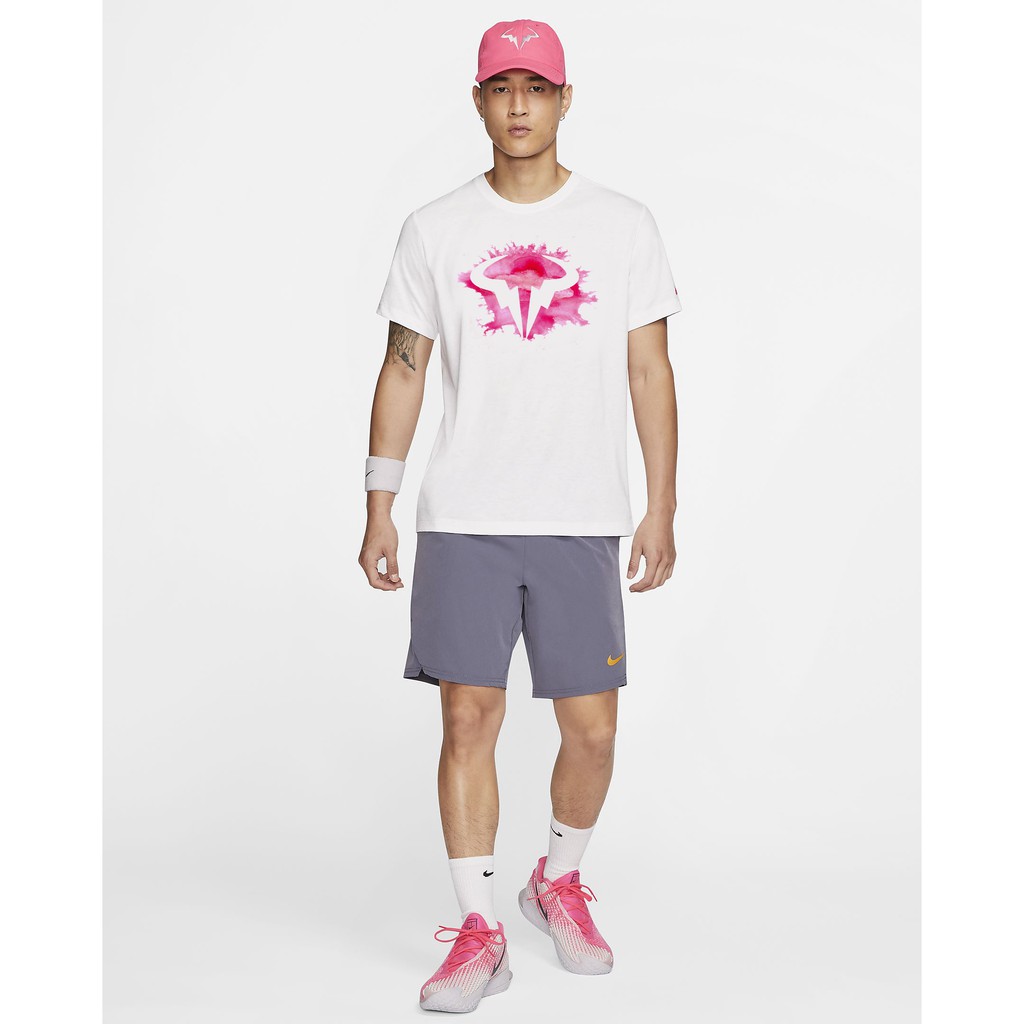 rafael nadal pink nike shirt