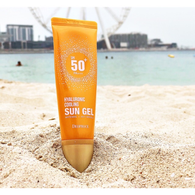 Deoproce Hyaluronic Cooling Sun Gel Spf 50 Pa+++ | Shopee Philippines