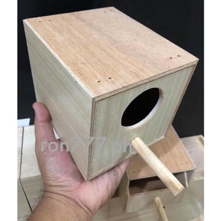 Nestbox For Finches 5x5x6 (gouldians, diamond firetail,etc)
