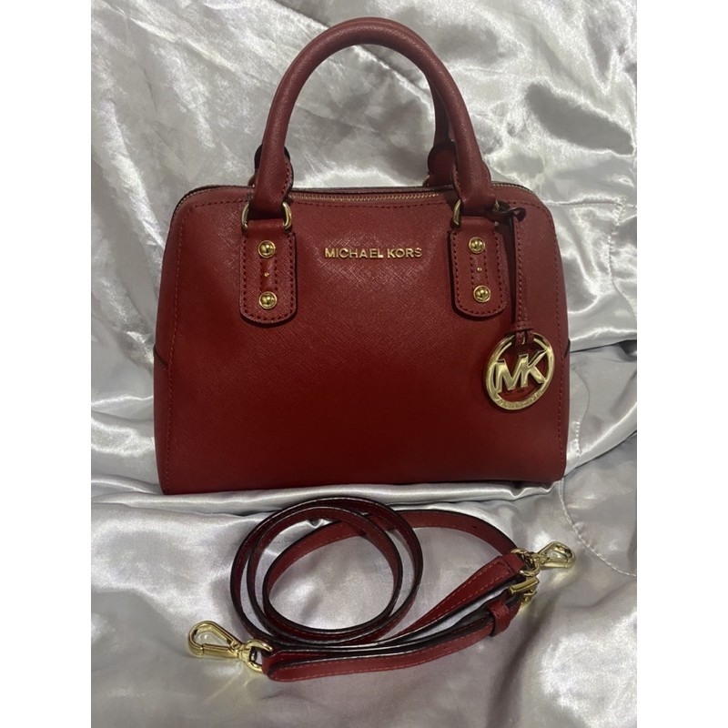 Preloved Authentic Michael Kors Mini Doctor's Bag with sling | Shopee  Philippines