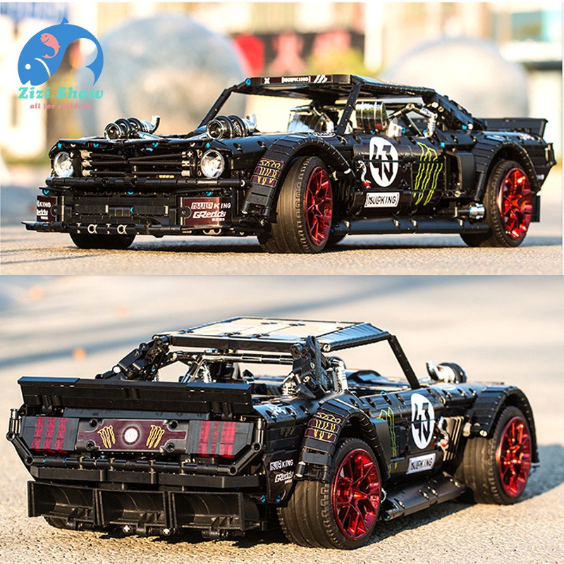 lego ford mustang hoonicorn