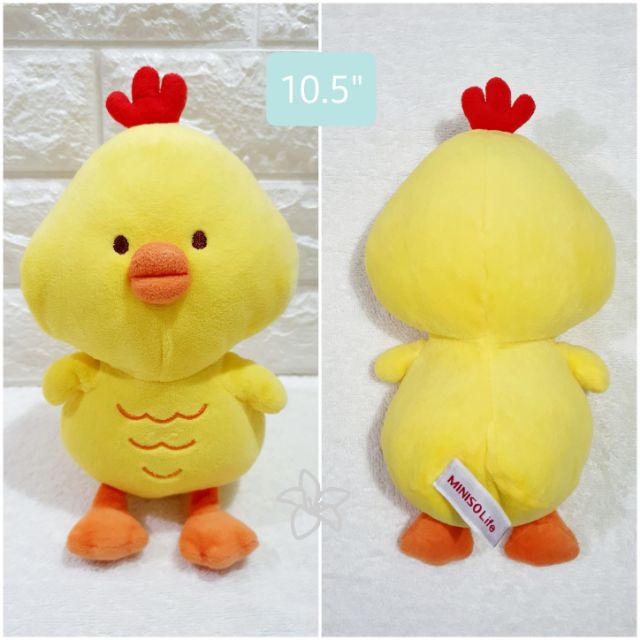 miniso chicken plush