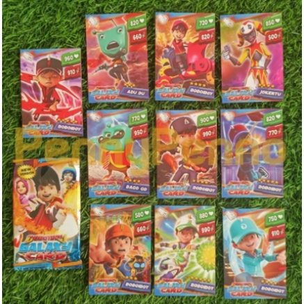 (Mpd) Boboiboy Galaxy Cards Game Cards Cards Game Cards Cards Game ...