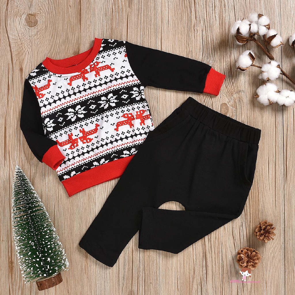 baby boy christmas pajamas
