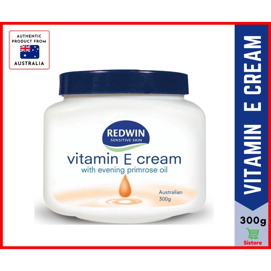 Redwin Sensitive Skin Vitamin E Cream with Evening Primrose Oil (300g