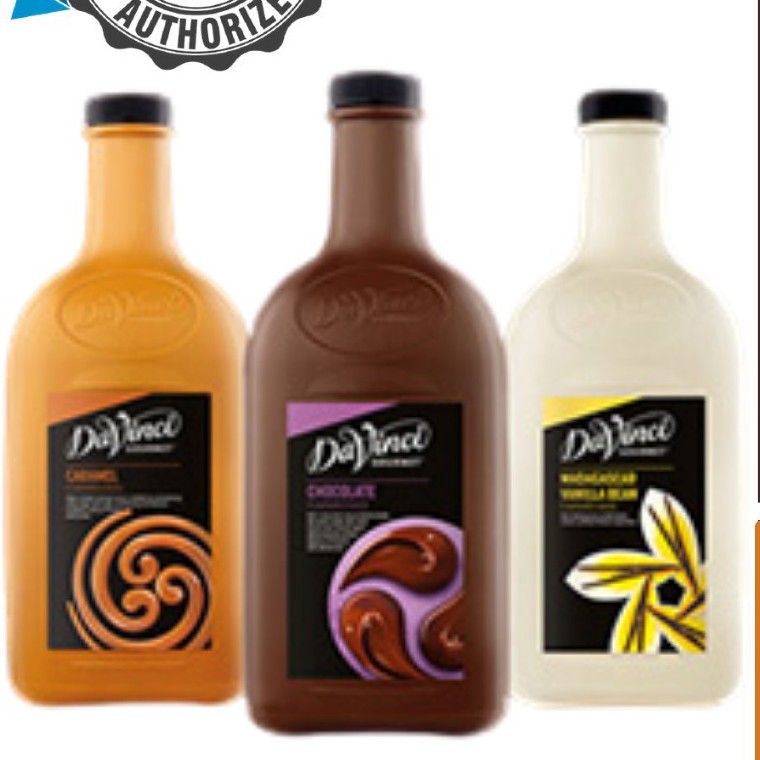 DaVinci Sauces 2 Litter (Caramel, White Chocolate Sauce, Dark Chocolate