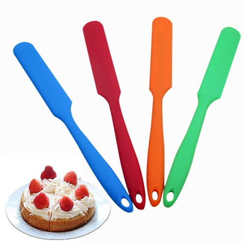 Silicone Icing Spatula Mixing Batter Scraper Baking Tools | Shopee ...