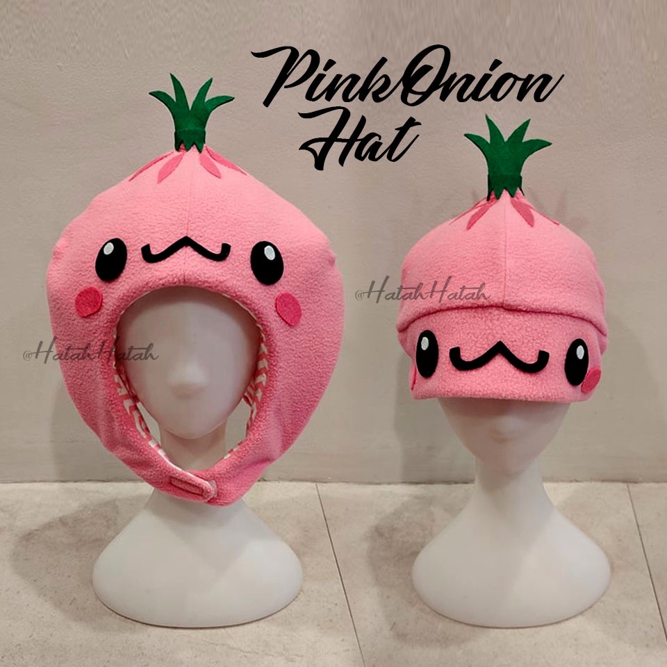 Pink Onion Hat Sibuyas Hat para kay Leni Robredo Pinklipinas bobble hat