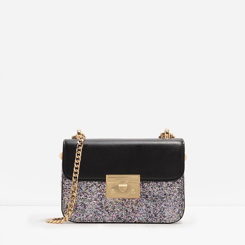 charles and keith glitter bag