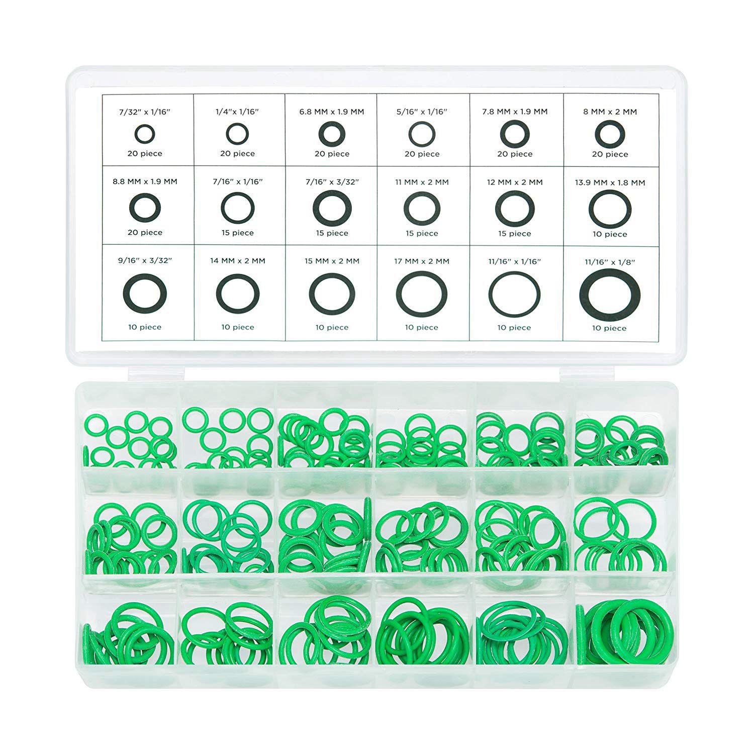 270 Pcs Set Rubber O Ring Washer Seals Watertightness Assortment O Rings Gasket Washer 18 Different Size Gaskets With O Rings Kit Shopee Philippines