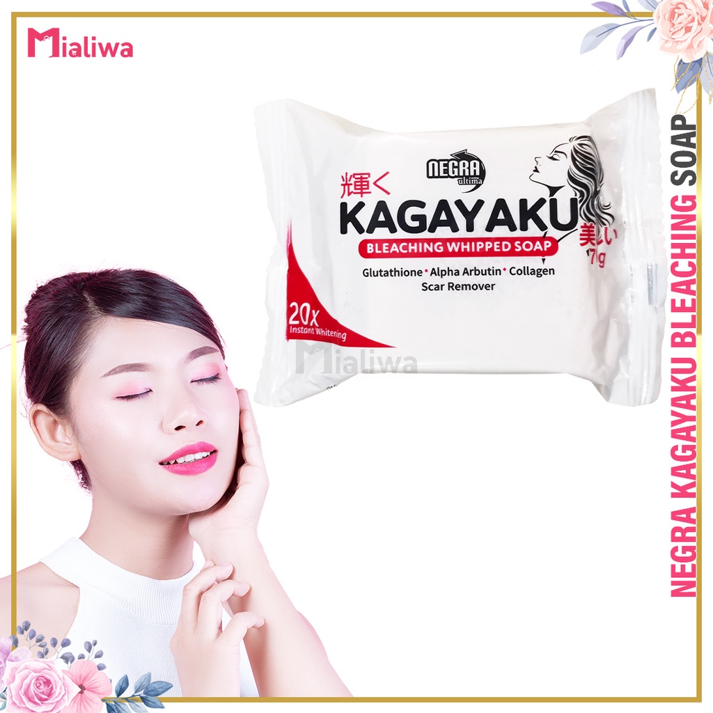 Negra Kagayaku Bleaching Whipped Soap Sabon Pampaputi, Skin Care Acne