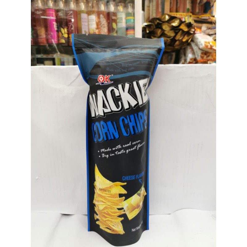 Wackie Corn Chips Cheese Flavor Shopee Philippines