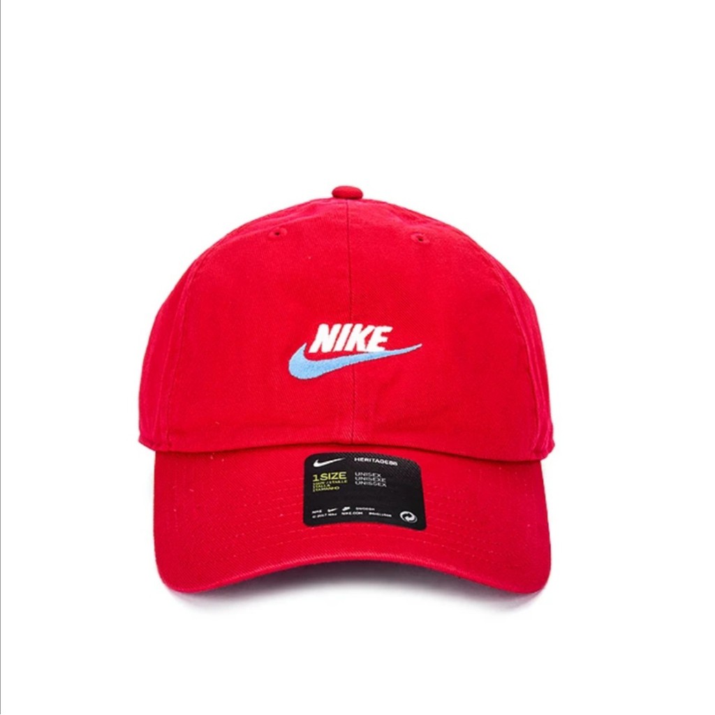 nike red cap