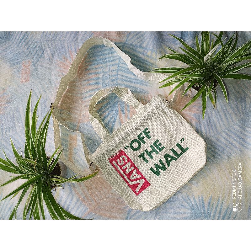 vans tote backpack