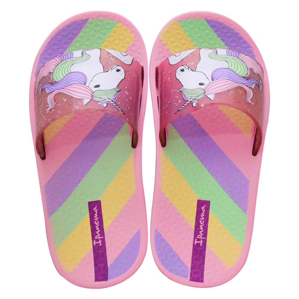 Ipanema Urban Slide Kids Pink Glitter Kid's Slides | Shopee Philippines