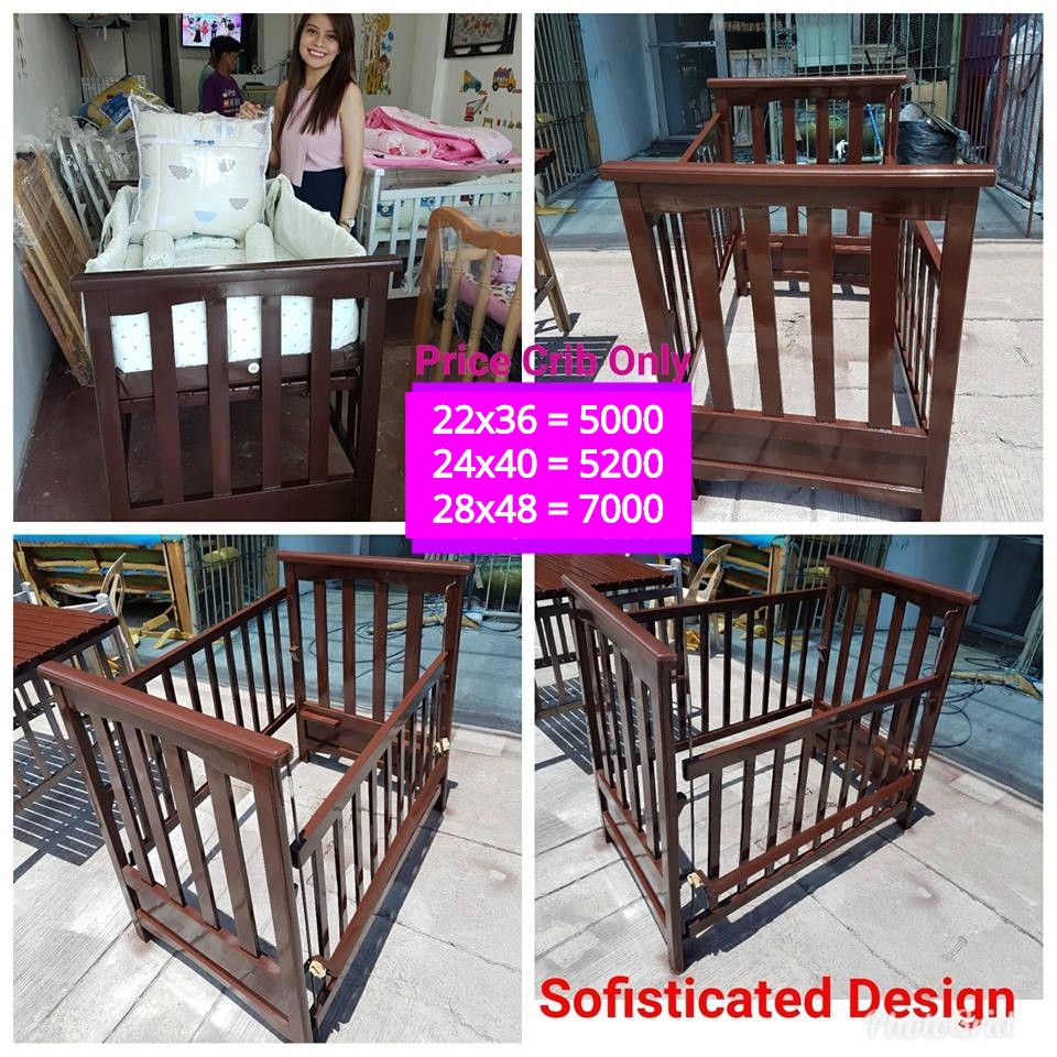 wooden crib design