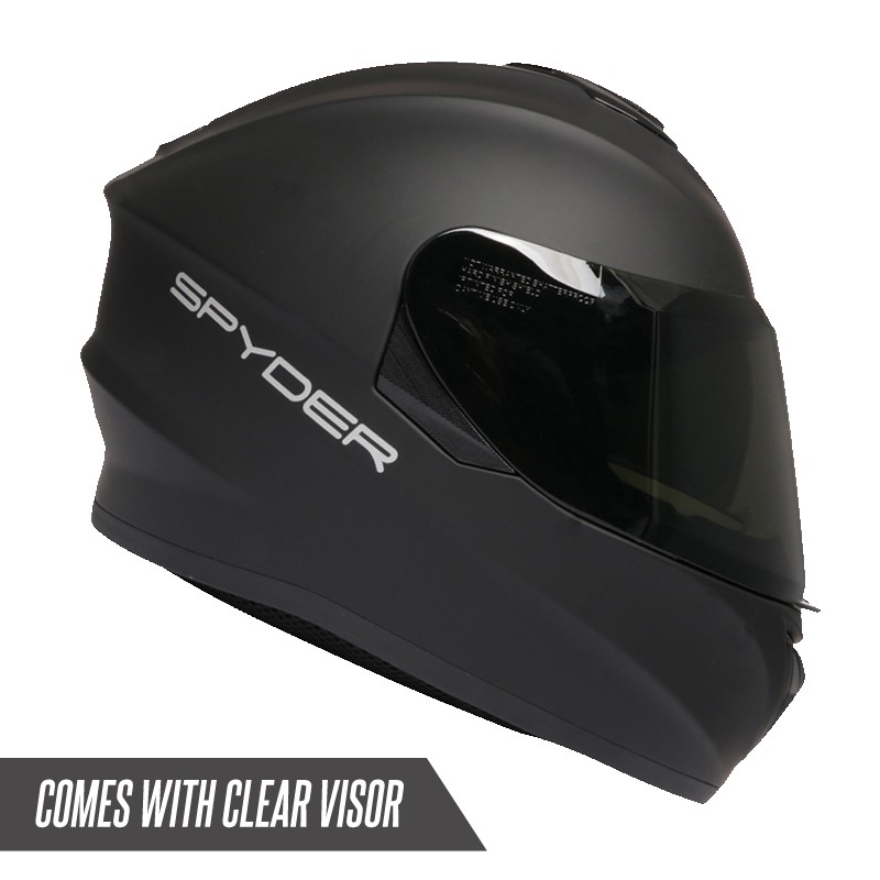 Spyder FullFace Helmet with Dual Visor Shift 3 PD Series 0 (FREE