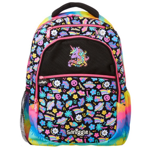 smiggle backpack unicorn