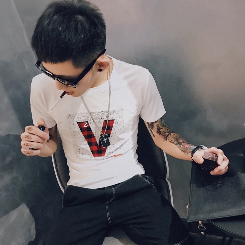 tight fit short sleeve shirt