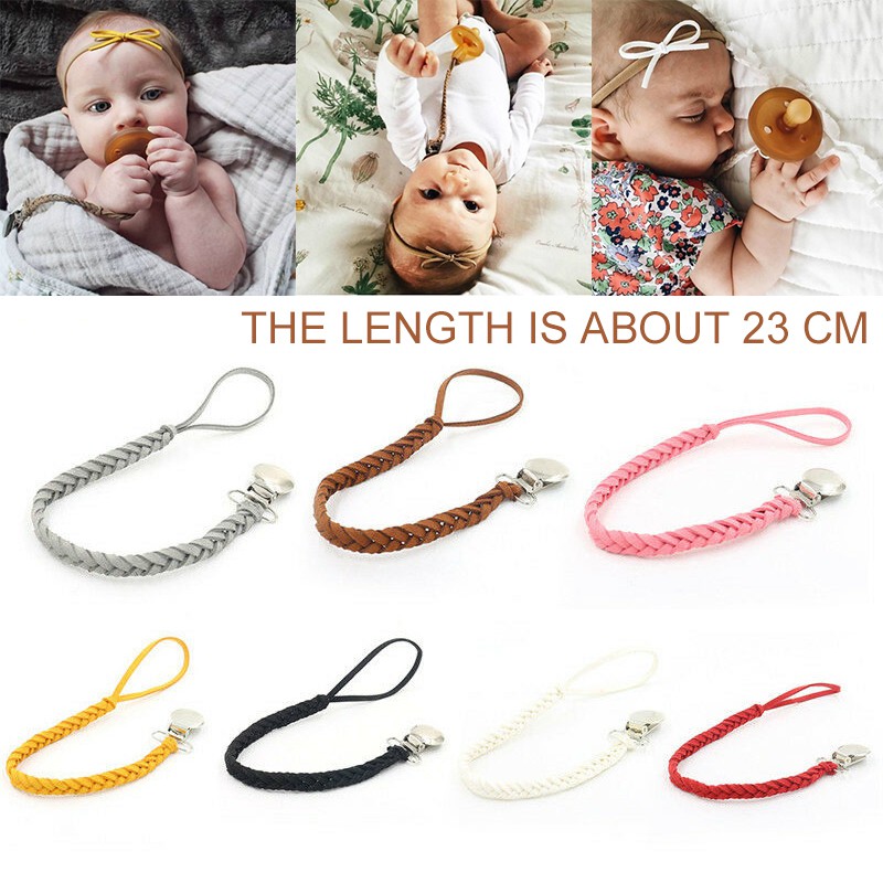 personalised baby dummy chain