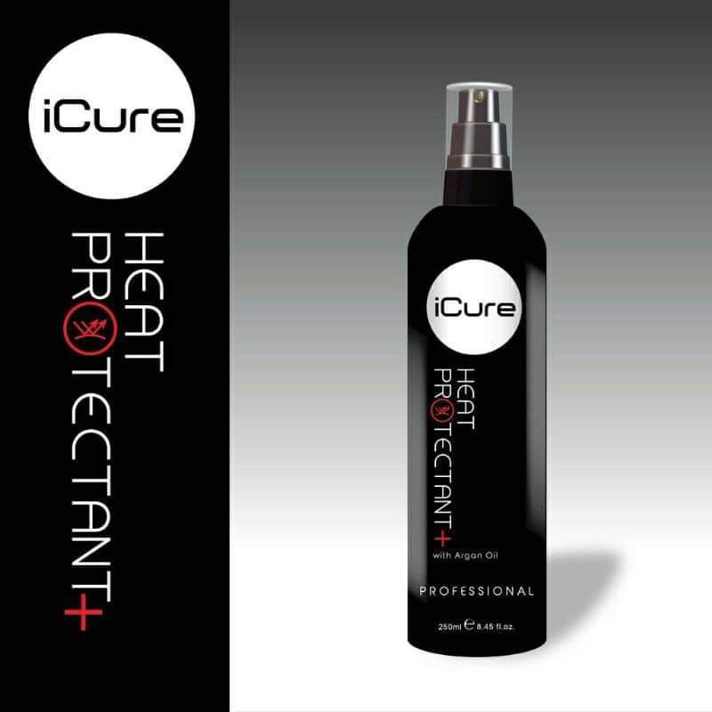 New Product Icure Heat Protectant Spray with Argan Oil 250ml Shopee