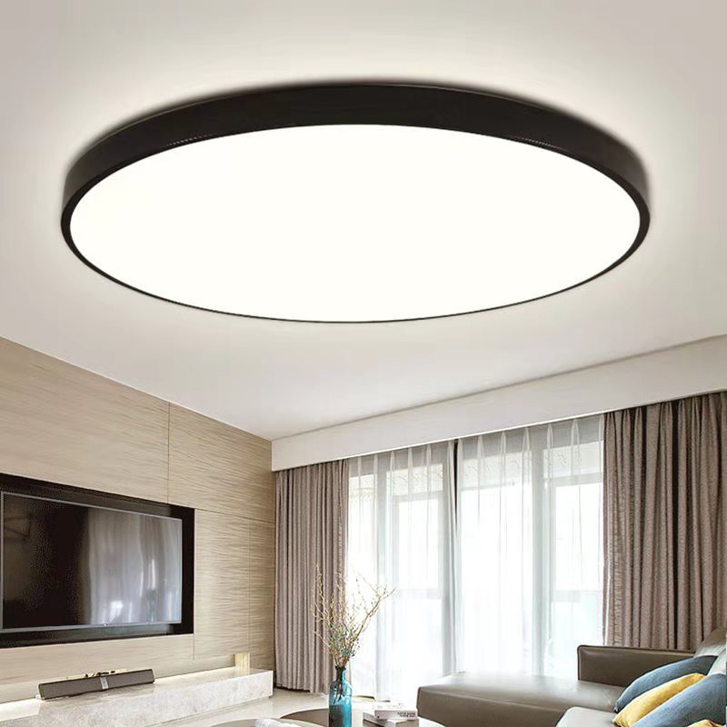 LED living room lamp 18W-30CM 24W-40CM bedroom lamp dining hall aisle corridor ceiling lamp monochro