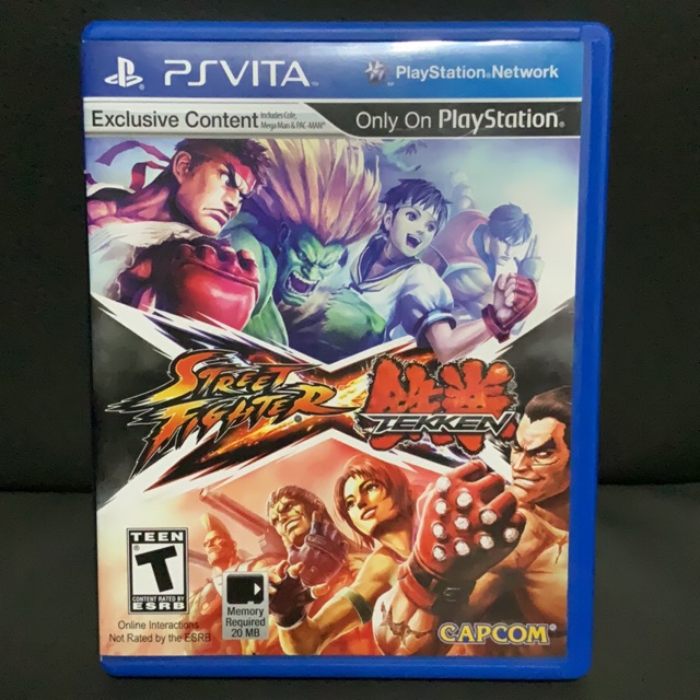 street fighter x tekken ps vita