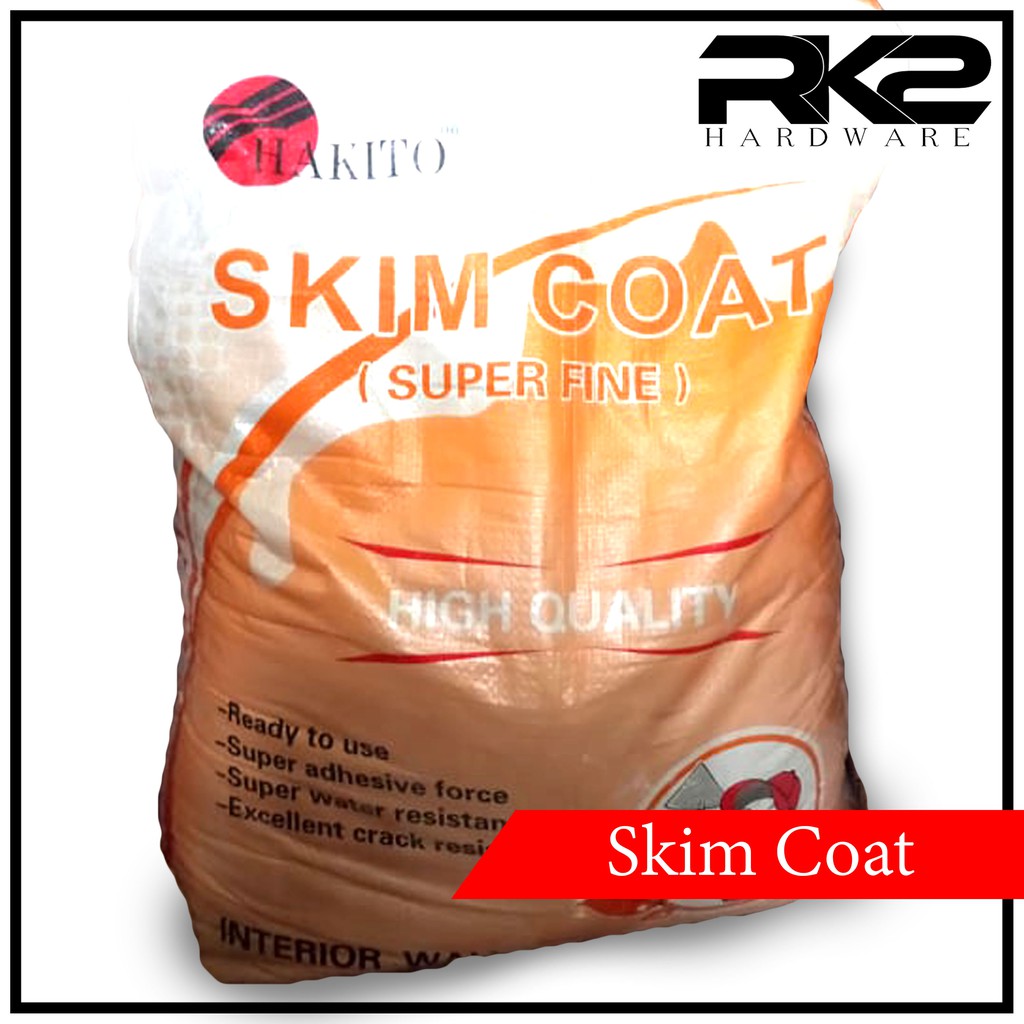 Hakito Skim Coat White (sold per kilogram) Shopee Philippines