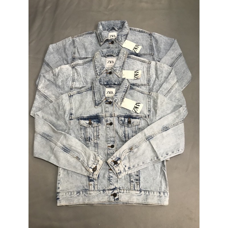 zara light blue denim jacket