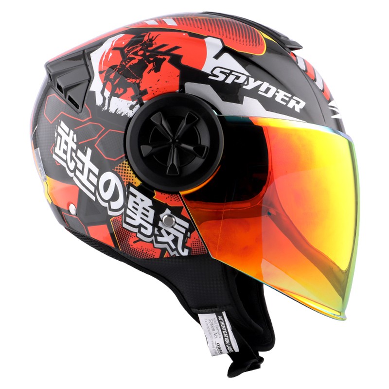 Spyder Open-face Helmet Reboot+ G -Neo Series RONIN Guy | Shopee ...