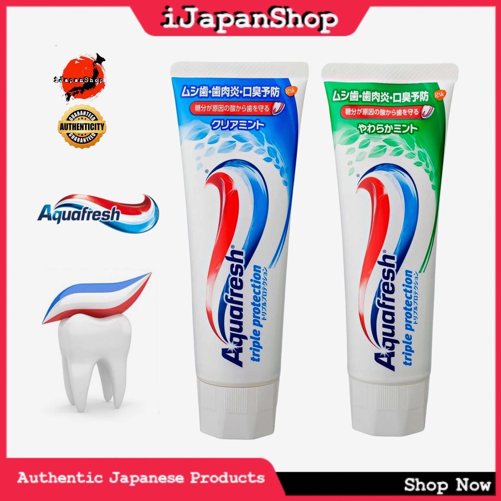 Aquafresh Japan Whitening Toothpaste 140g Shopee Philippines